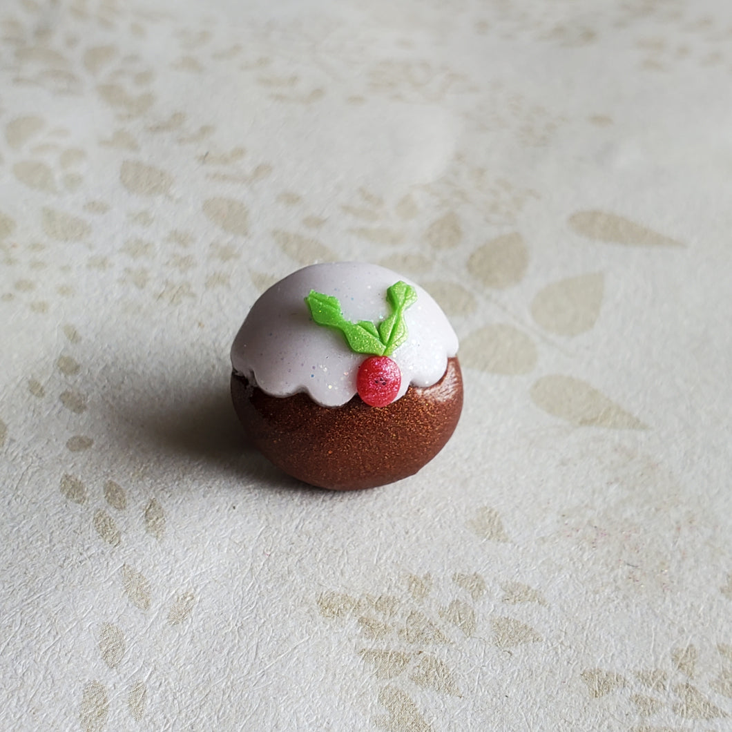 Christmas Pudding Pin