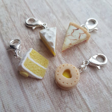 Load image into Gallery viewer, Lemon Cakes and Biscuit Stitch Markers