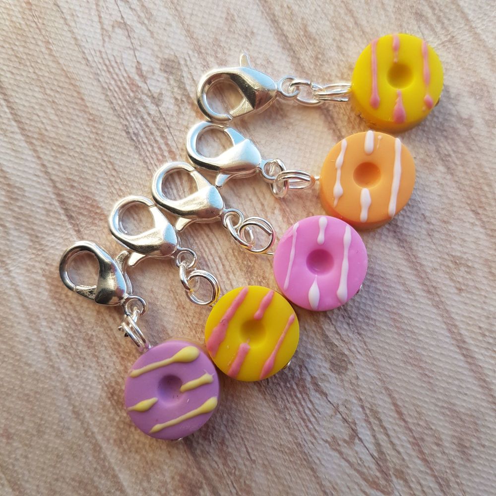 Party Iced Biscuit Stitch Markers