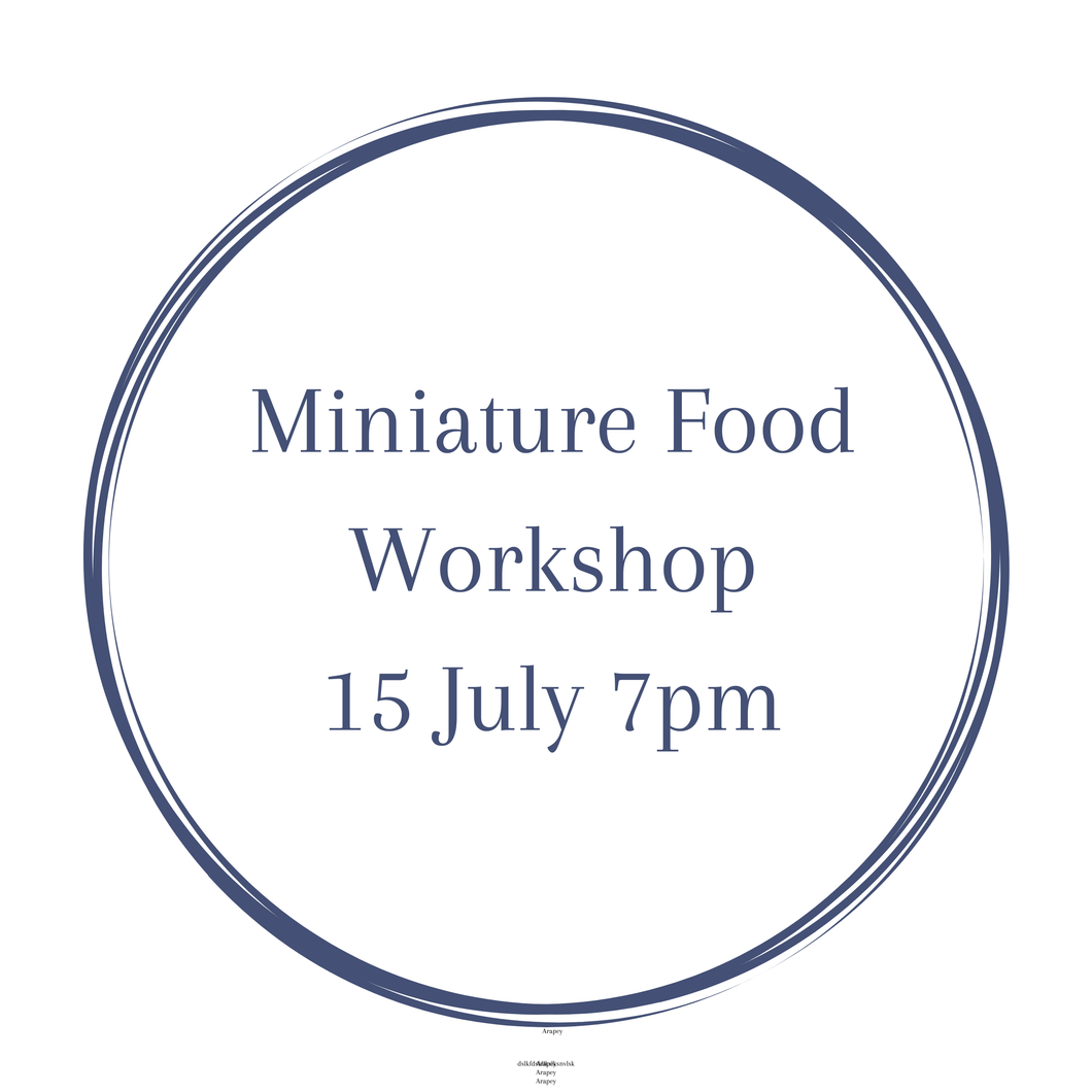 Workshop  15 July 7pm