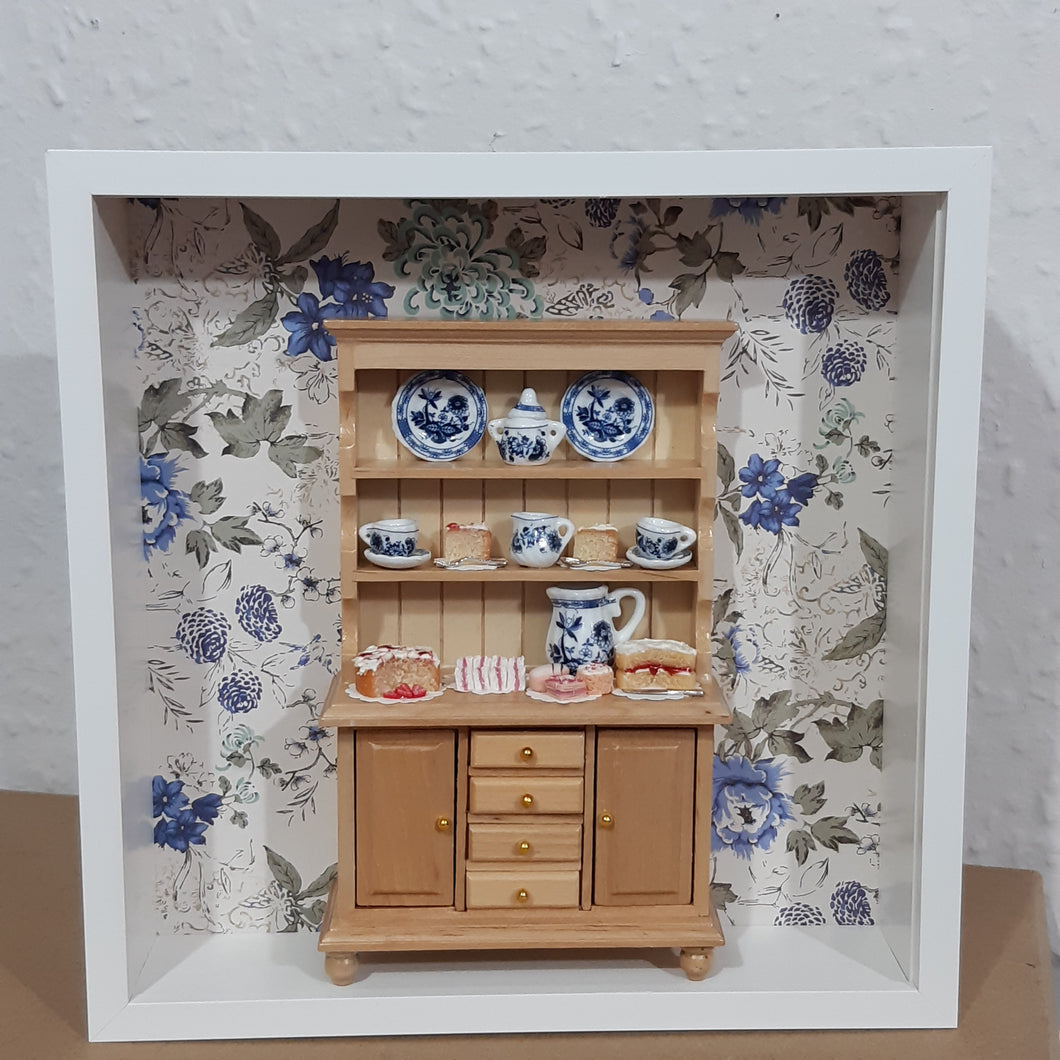 Dresser with Strawberry Cakes