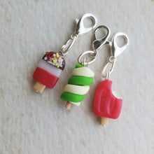 Load image into Gallery viewer, Classic Ice lolly Stitch Markers
