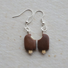 Load image into Gallery viewer, Chocolate Ice Lolly  Earrings
