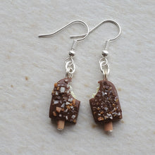 Load image into Gallery viewer, Chocolate Ice Lolly  Earrings
