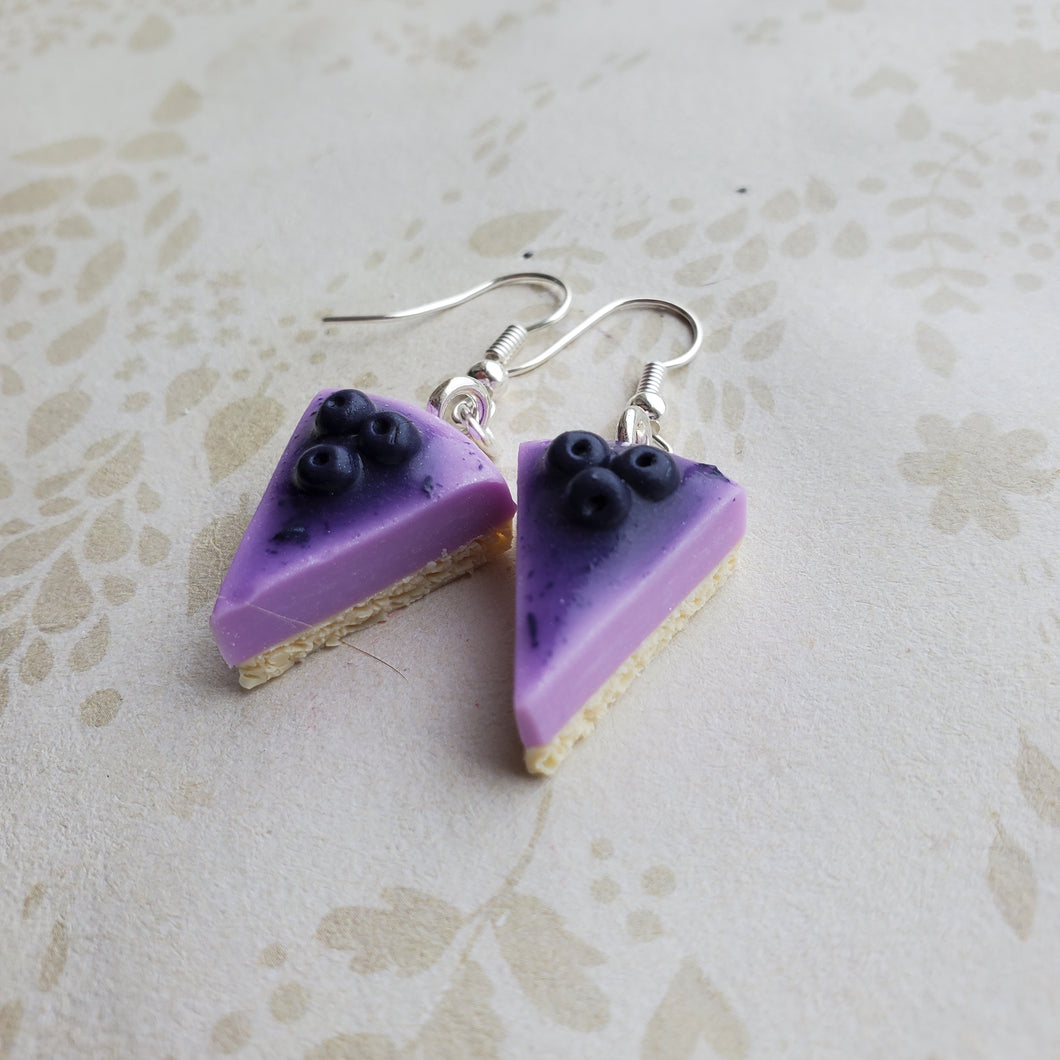Blueberry Cheesecake Earrings