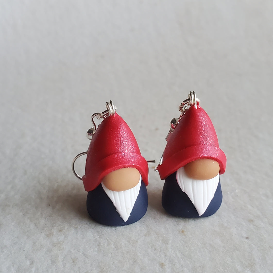 Gnome Earrings - Blue