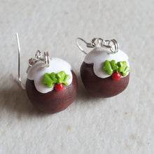 Load image into Gallery viewer, Christmas Pudding Earrings
