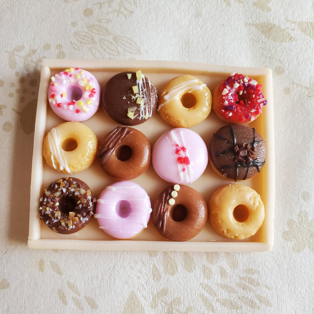 Tray of Doughnuts