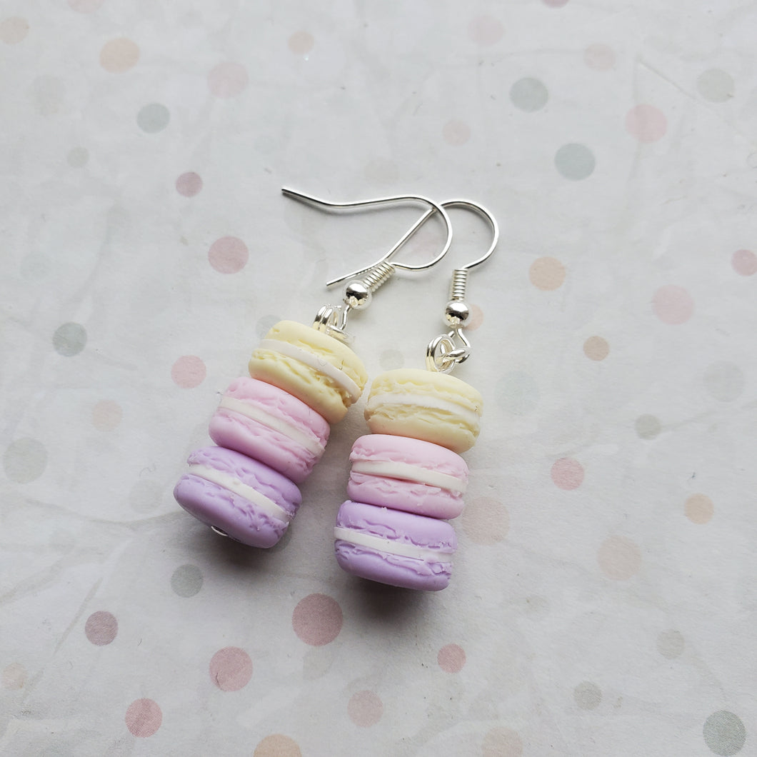 Macaron Earrings (Pastel)