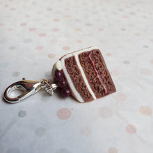 Load image into Gallery viewer, Black Forest Gateau Stitch Marker

