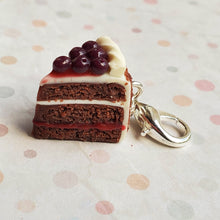 Load image into Gallery viewer, Black Forest Gateau Stitch Marker
