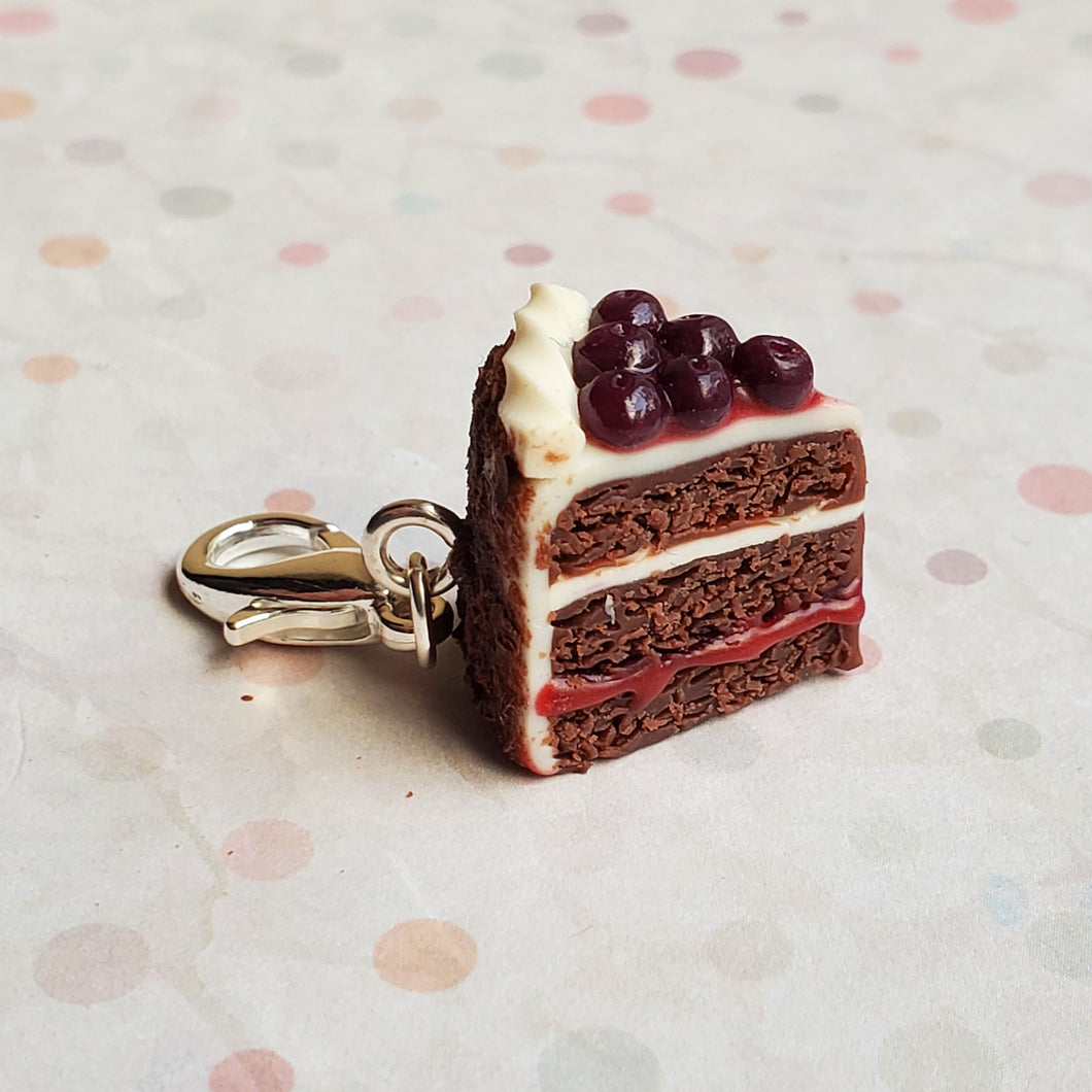 Black Forest Gateau Stitch Marker