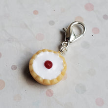 Load image into Gallery viewer, Cherry Bakewell Stitch Marker
