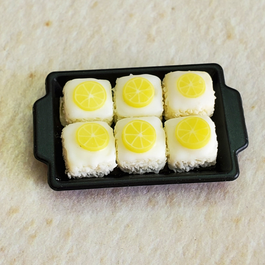 Tray of Coconut Cakes