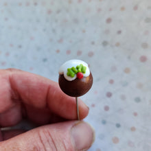 Load image into Gallery viewer, Christmas Pudding Pin
