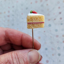 Load image into Gallery viewer, Strawberry Cake Pin
