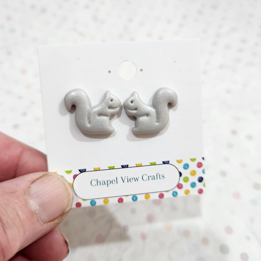 Squirrel Stud Earrings