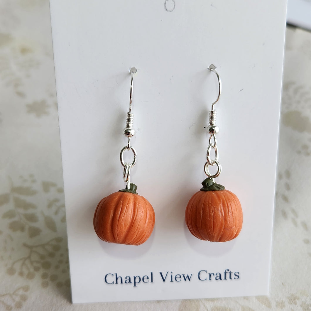 Pumpkin Earrings