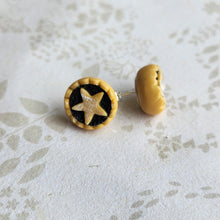 Load image into Gallery viewer, Mince Pie Stud Earrings
