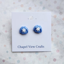 Load image into Gallery viewer, Hat and Jumper Earrings - Blue
