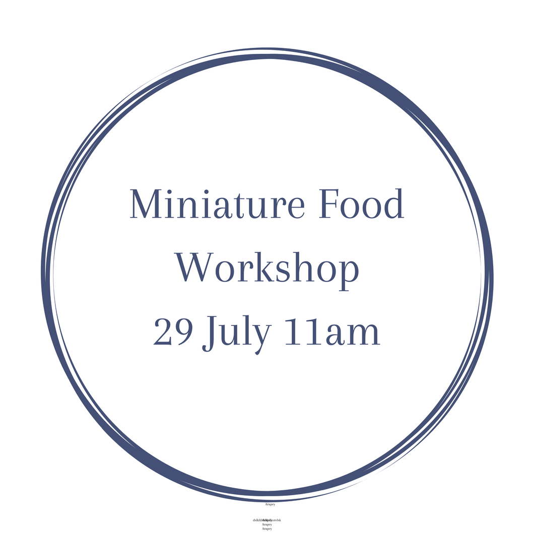 Workshop  29 July 11am