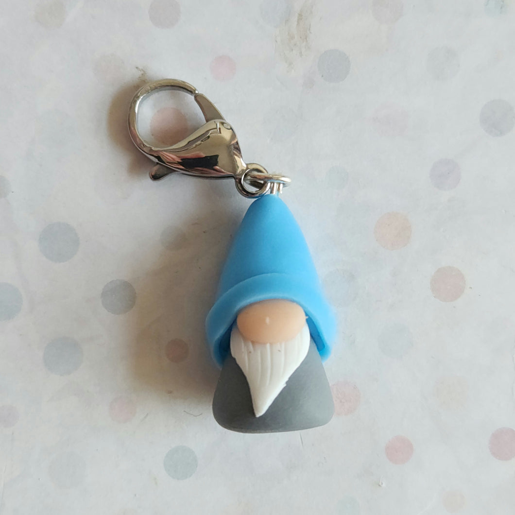 Gnome with Neon Hat Stitch Marker