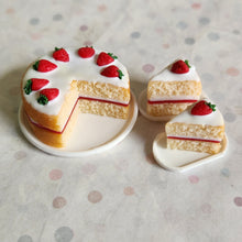 Load image into Gallery viewer, Miniature Strawberry Cake
