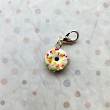 Load image into Gallery viewer, Doughnut with Sprinkles Stitch Marker
