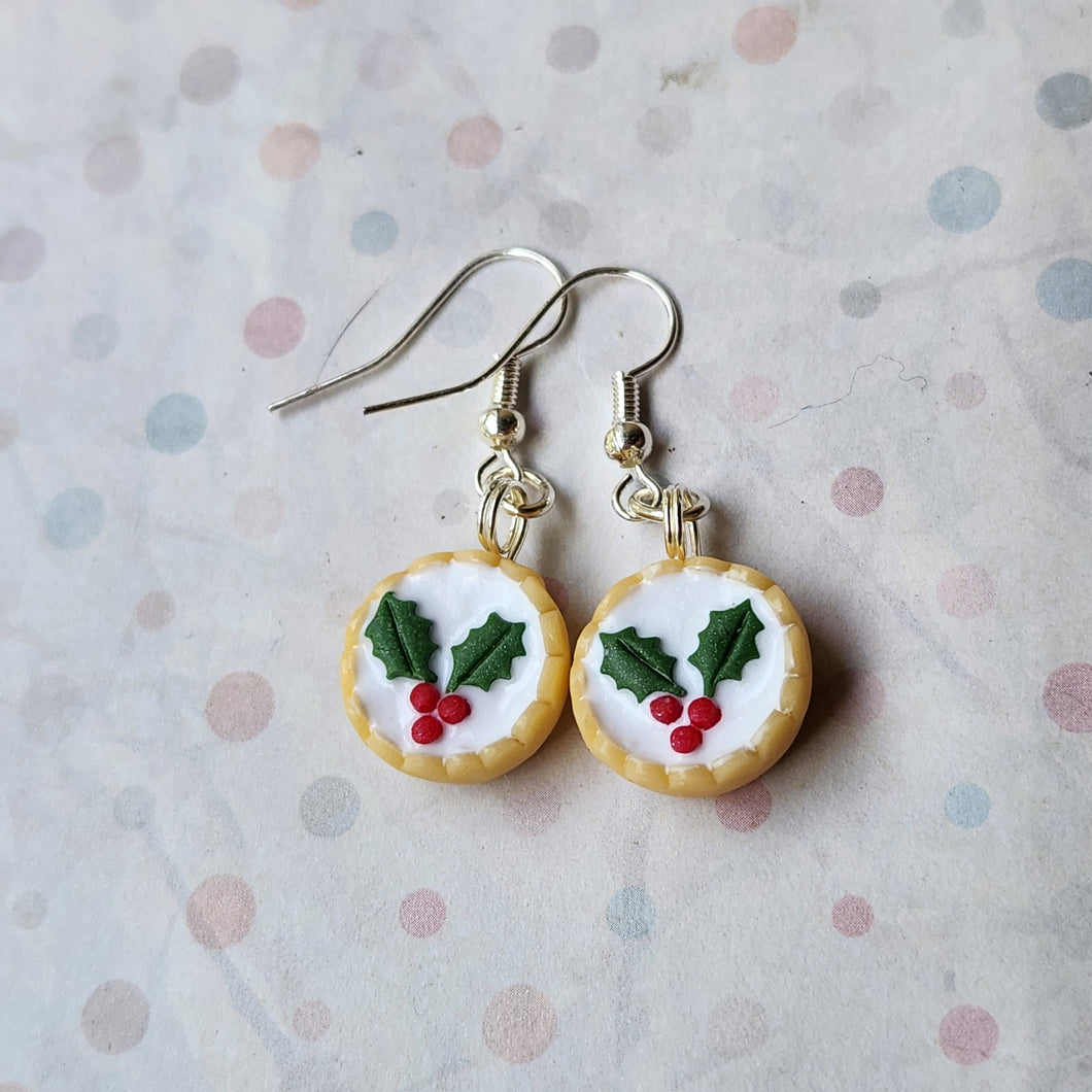Mince pie earrings