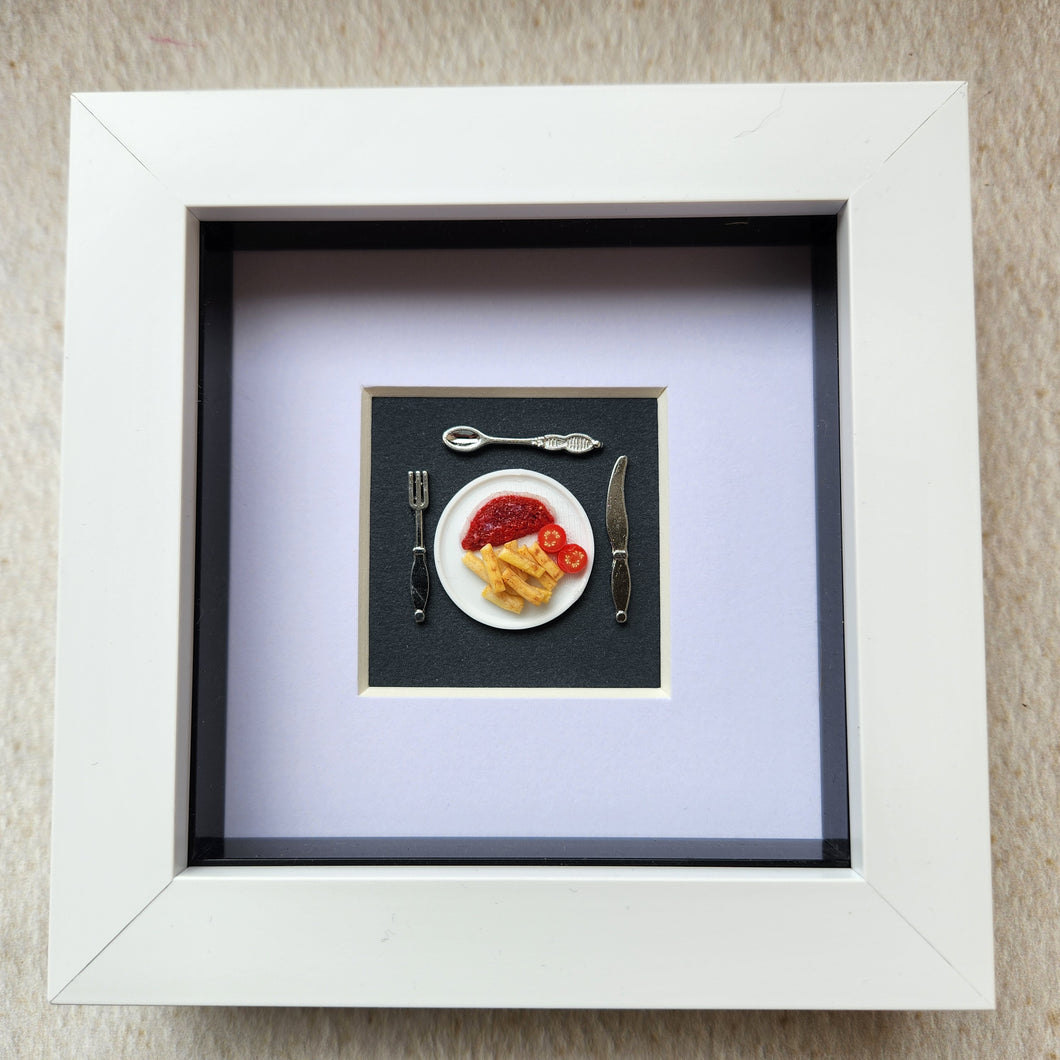 Steak and Chips Frame
