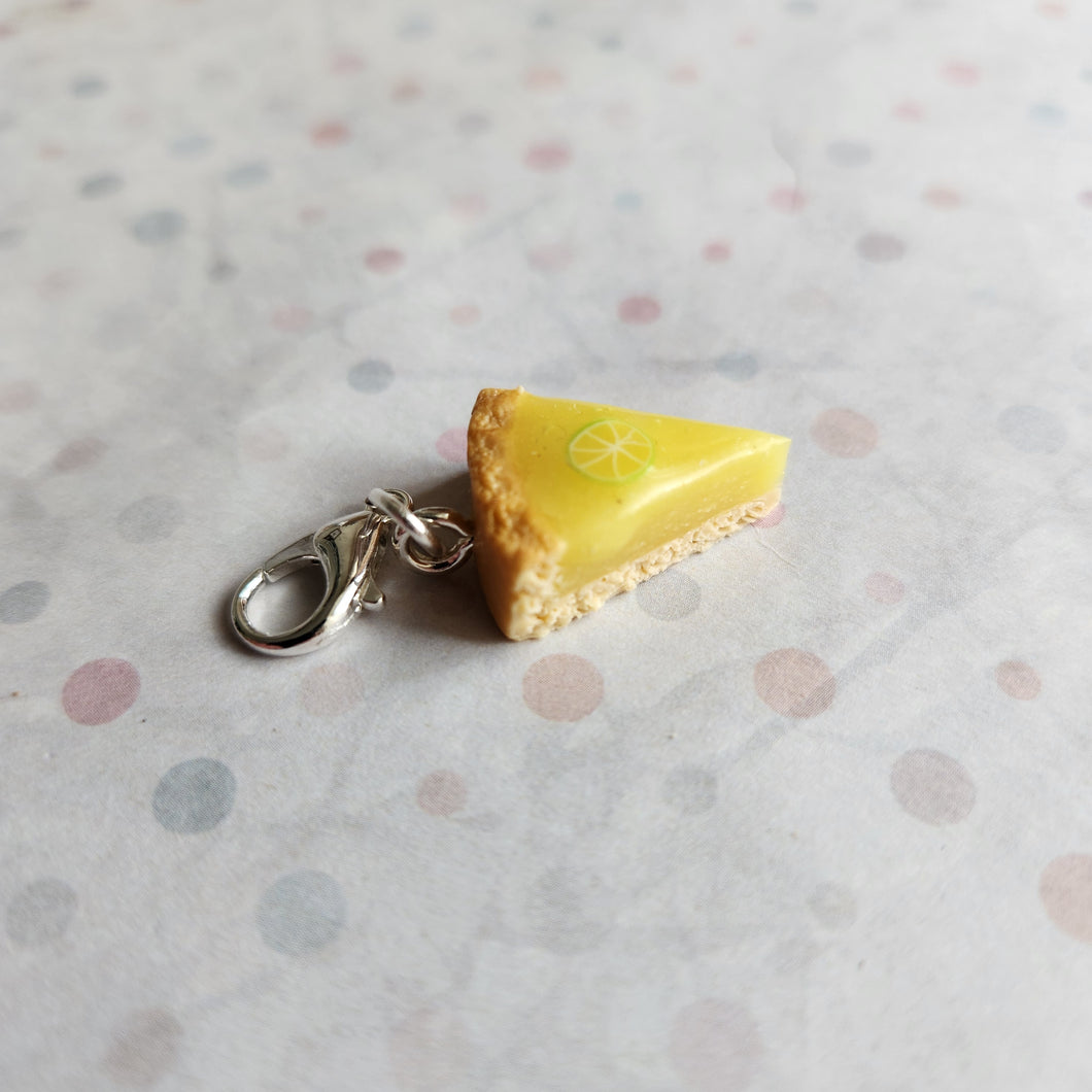 Lemon Cheesecake Stitch Marker