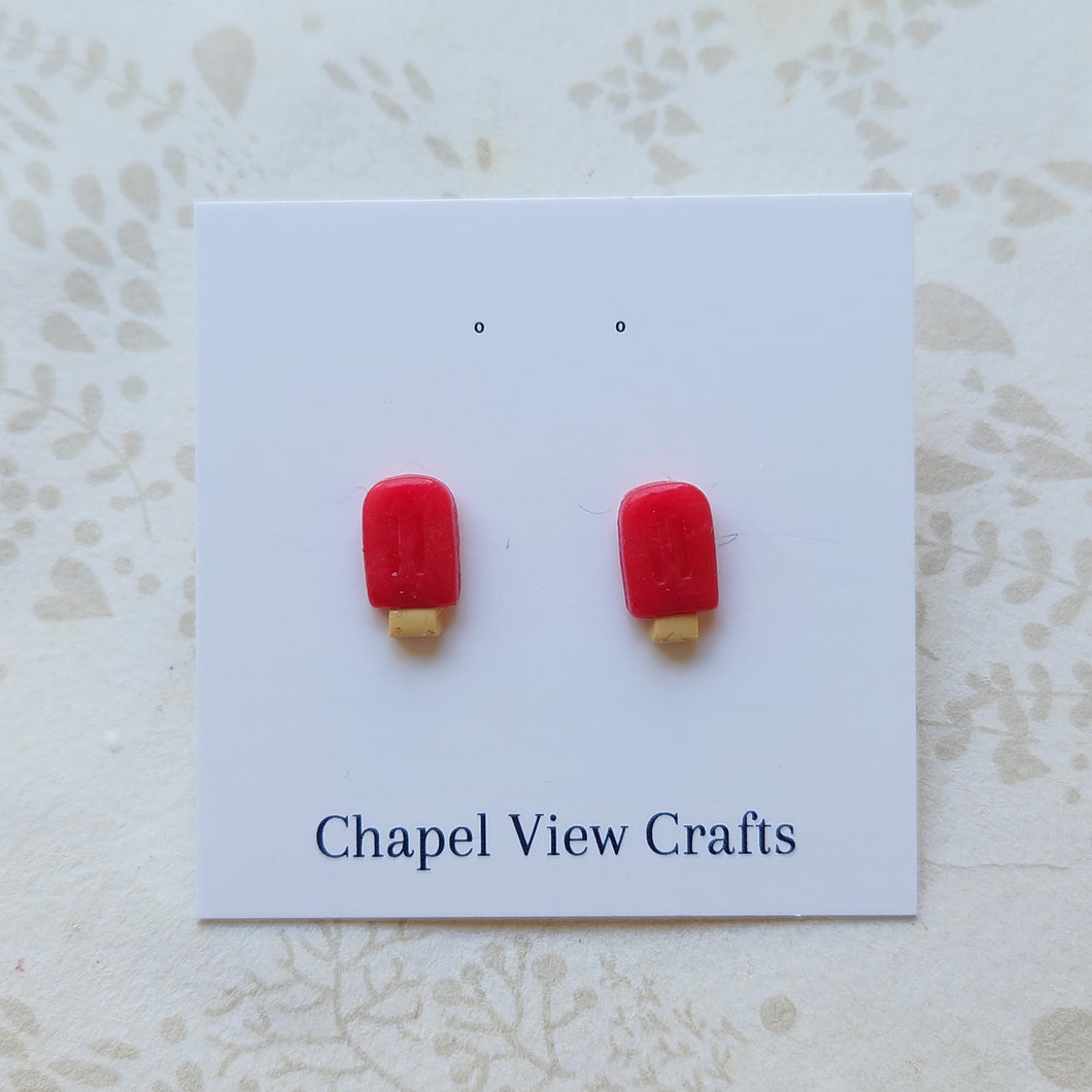Strawberry lolly studs