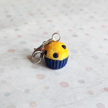 Load image into Gallery viewer, Blueberry Muffin Stitch Marker
