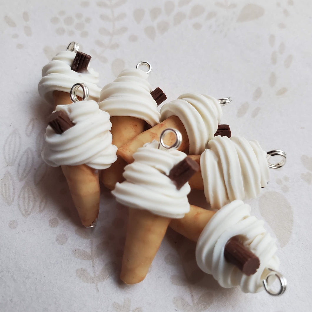 Ice cream earrings