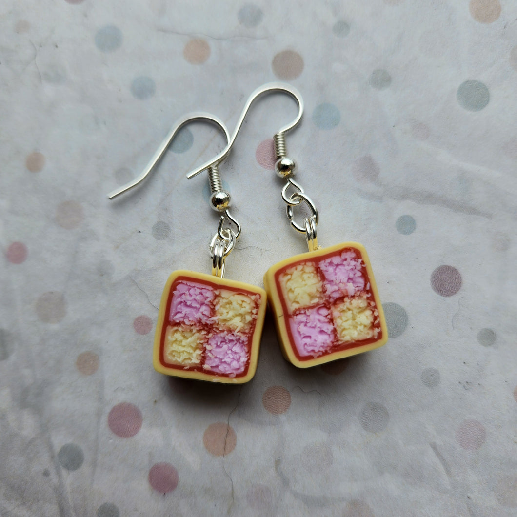 Battenburg Earrings