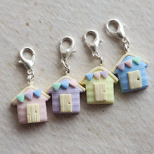 Load image into Gallery viewer, Beach Hut Stitch marker
