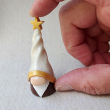 Load image into Gallery viewer, Seasonal Gnome - gold star
