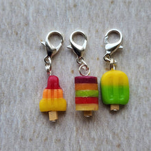 Load image into Gallery viewer, Fruit Ice Lolly Stitch Markers
