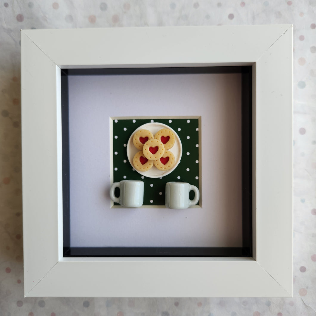 Tea and Biscuits (Dark green)