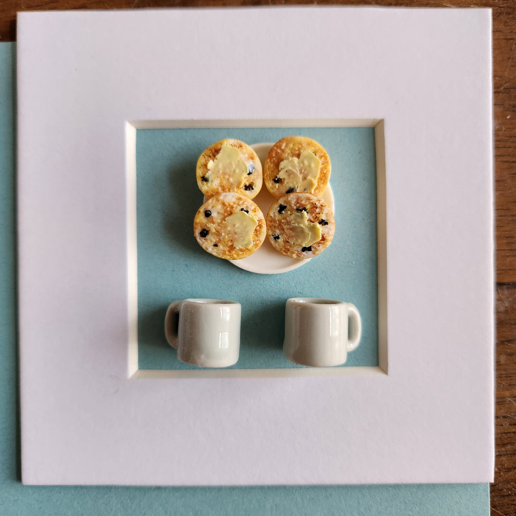 Tea cake and Tea Frame