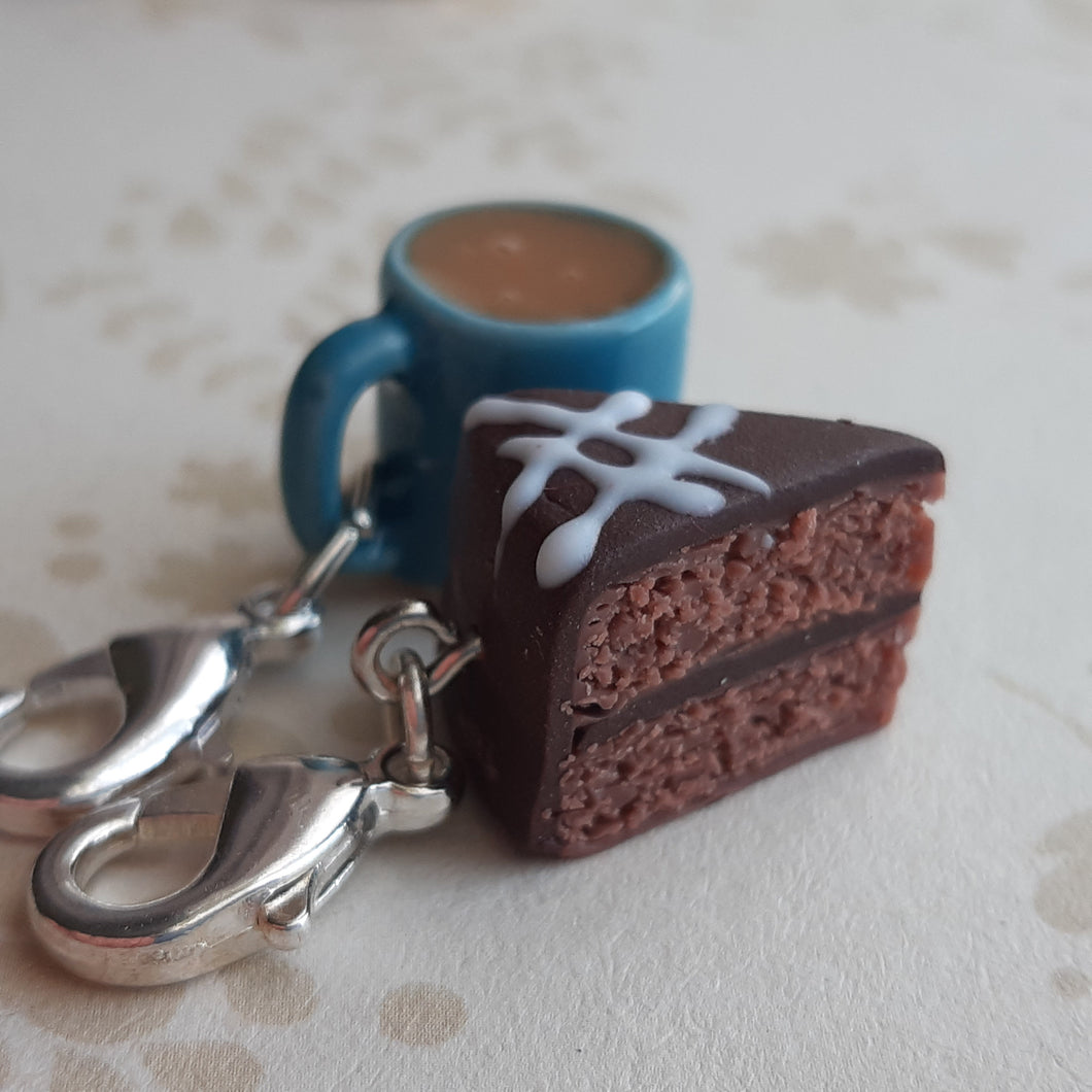 Chocolate Cake Stitch Marker