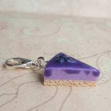 Load image into Gallery viewer, Blueberry Cheesecake Stitch Marker
