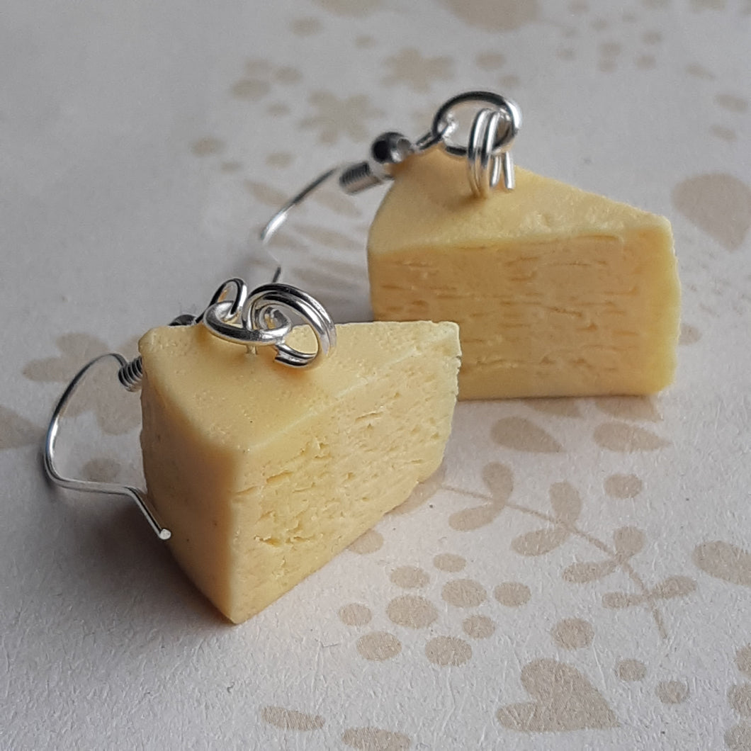 Cheese Earrings