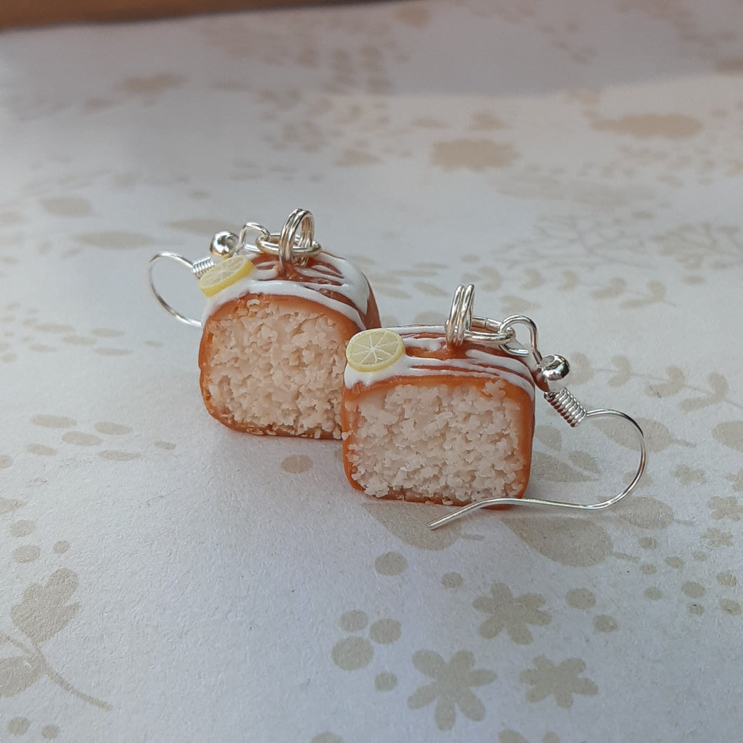 Lemon drizzle earrings