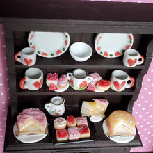 Load image into Gallery viewer, Dresser with Polka Dot Background
